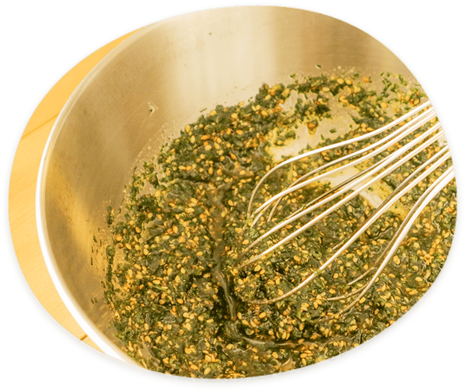 具材を混ぜ合わせる画像