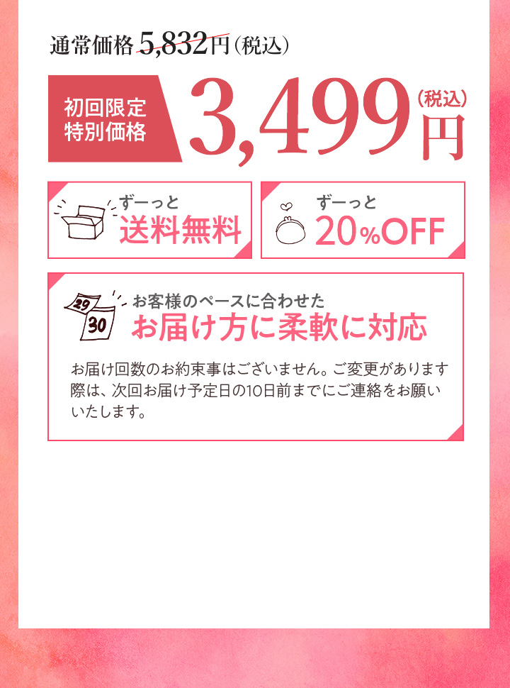 初回限定特別価格 3,240円(税別)